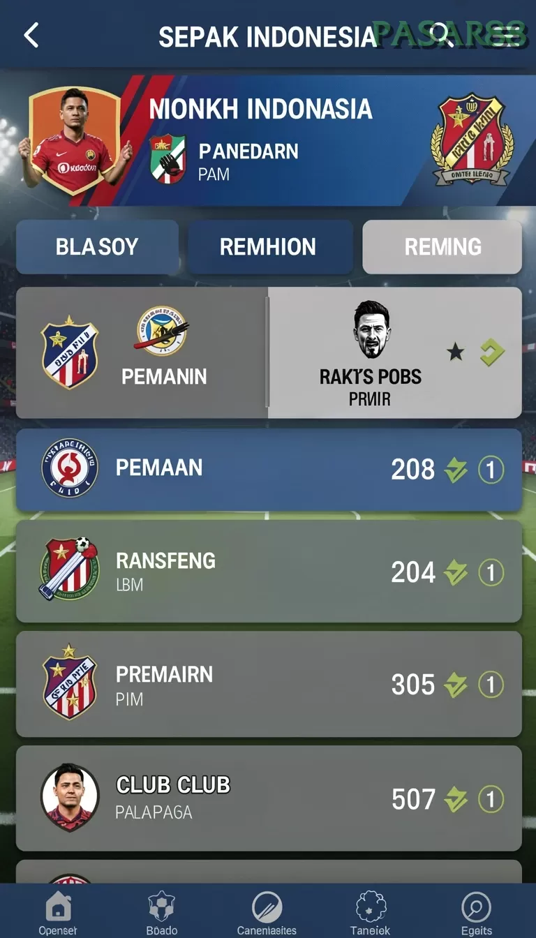 Cuplikan layar GOIDEN1000 — halaman utama