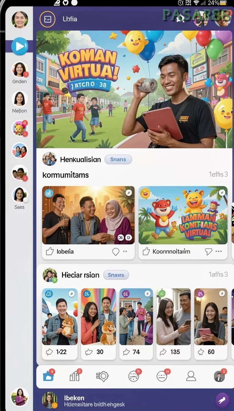 Cuplikan layar ASG55 — halaman utama