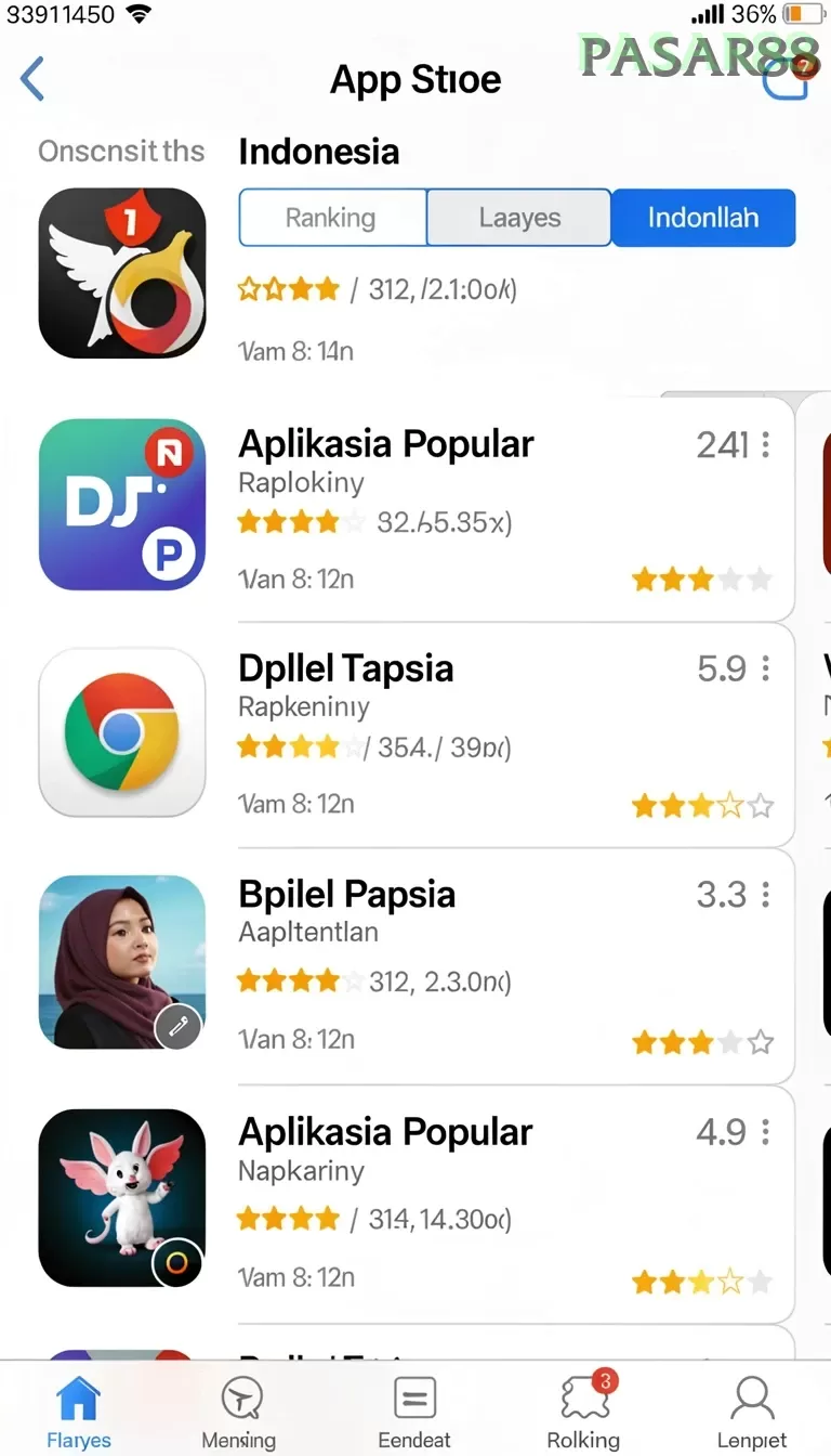 Cuplikan layar RUPIAH138 — pengaturan akun