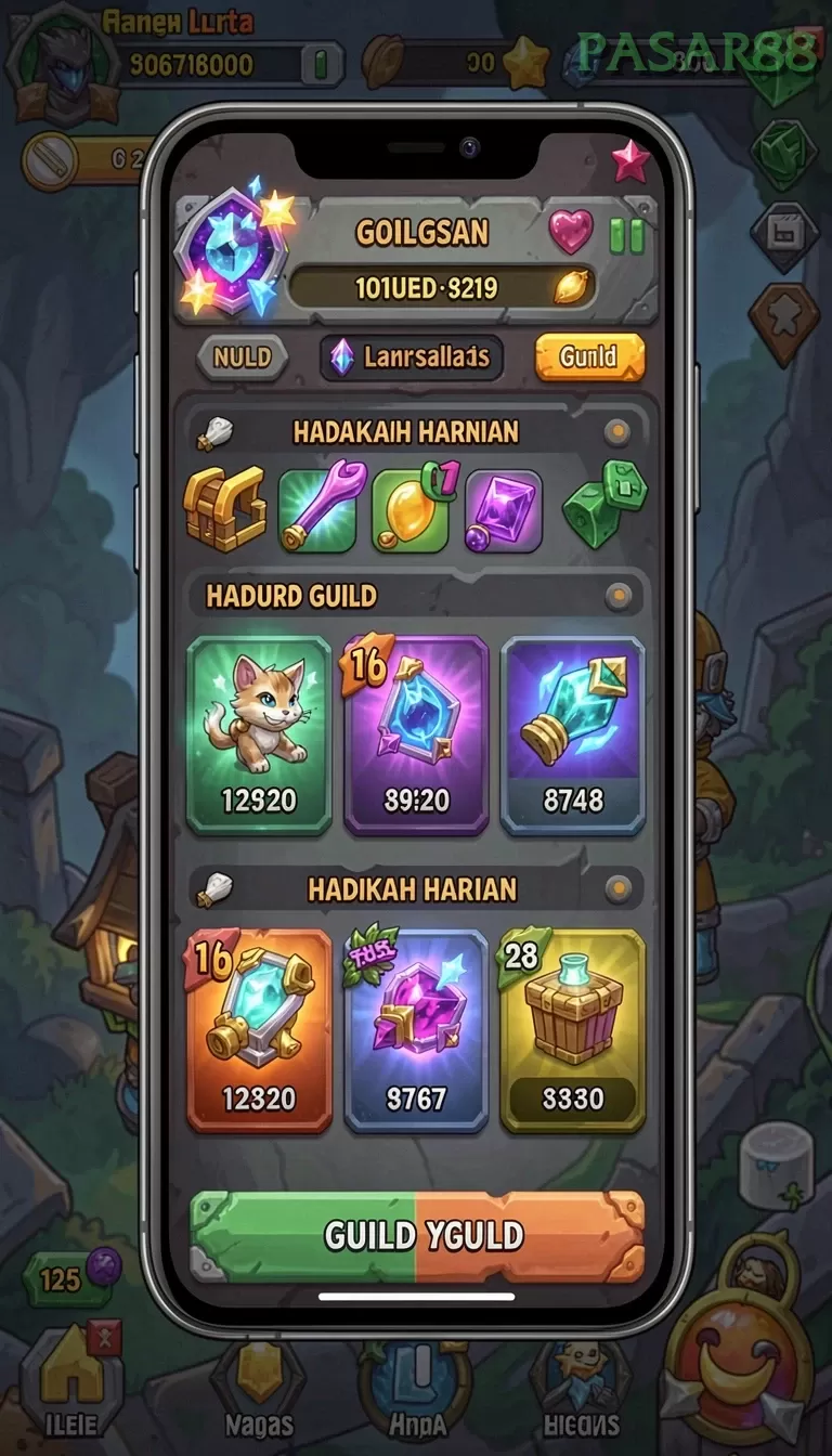 Cuplikan layar ASG55 — aktivitas